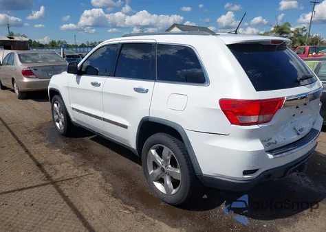 2013 Jeep Grand Cherokee Limited z USA, uszkodzony, nr VIN 1C4RJEBG8DC642899